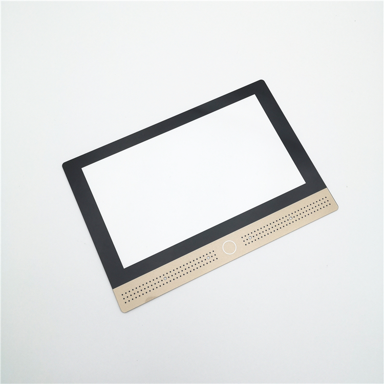 2mm ito coating touch panel cover glass