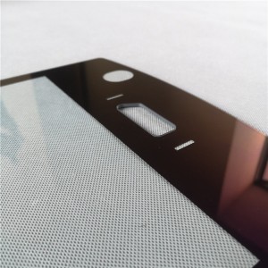 chemical toughened non reflective glass for touch panel