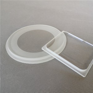 frosted printed glass for lighting