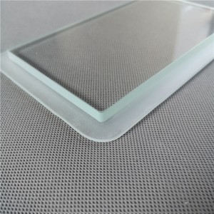 custom 10mm tempered recessed glass