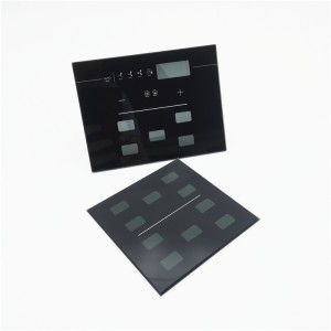 Printed tempered glass,silk screen glass for electronics