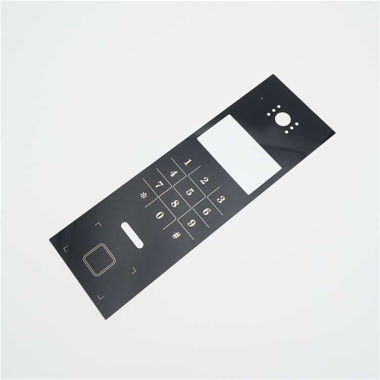 2mm printed touch glass for access control panel