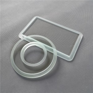 Recessed glass,step milling glass for lighting ...