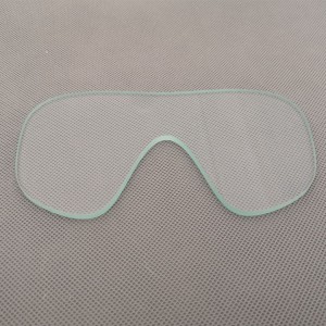 10mm custom toughened glass for diving glasses