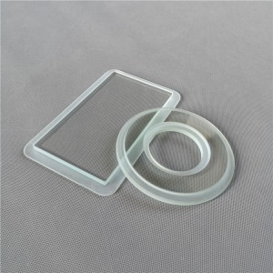 ultra clear tempered recessed glass